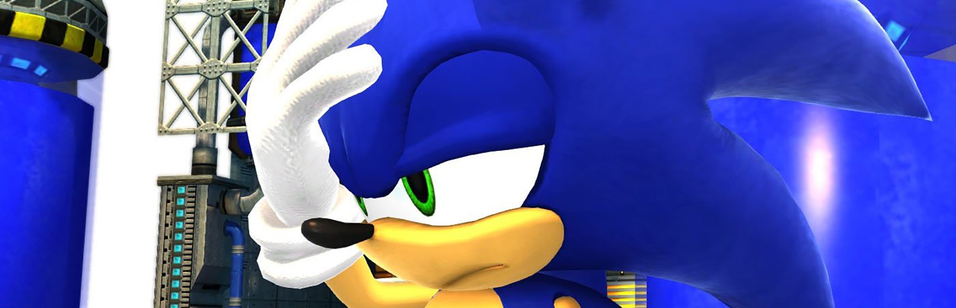 Sonic is disappointed