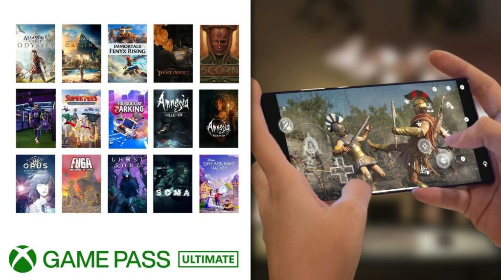 Xbox Game Pass Touch Controls