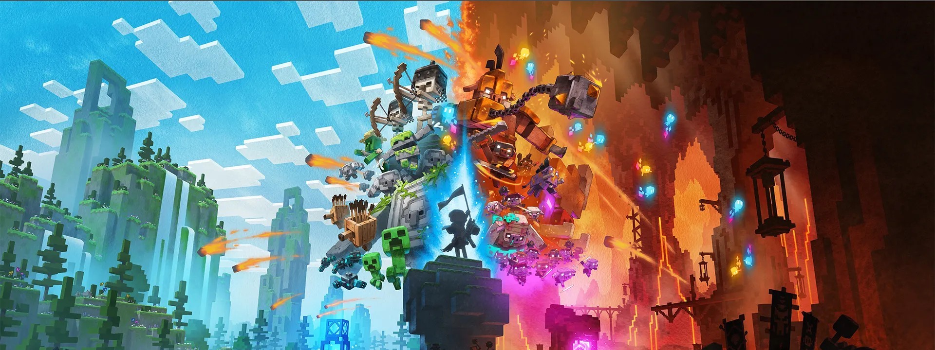 Minecraft Legends chega ainda em abril com PvP, estratégia e mais